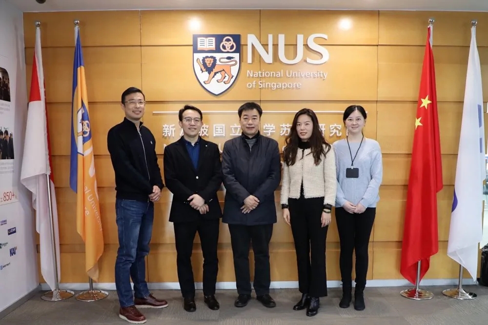 院校交流 | 苏州大学数学科学学院院长访问新国大苏研院
